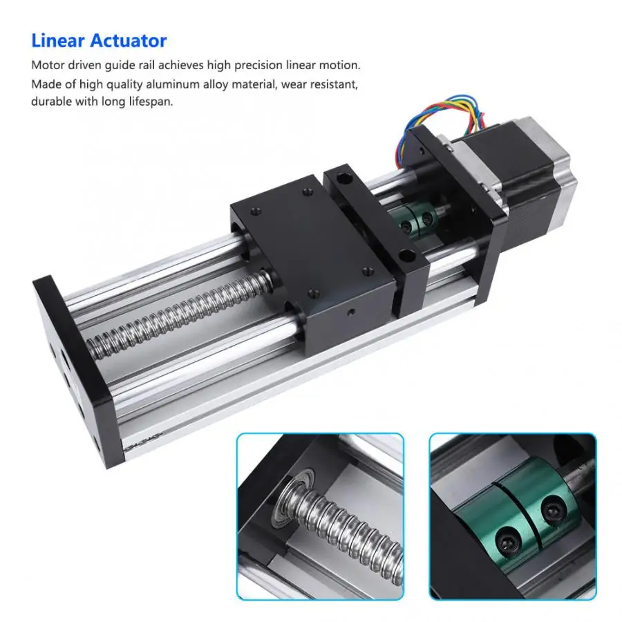 300 мм шариковый винт линейный привод моторизованный скользящий стол с Nema17 42