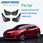 Автомобильные Брызговики для Mazda 2Demio GE Хэтчбек 2008-2013 для Fender Брызговики брызговик аксессуары