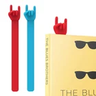 Креативная 3d-закладка в форме героев мультфильмов, кавайные динозавры, цыплята, гиппоты и т. д. Маркерная страница для детей