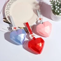 20pcslot diy wedding decoration favors birthday party gifts baby shower souvenirs heart plastic candy box with thank you tag