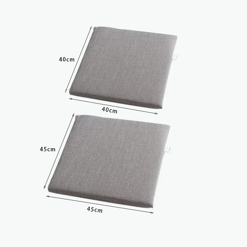 

Japanese Linen Cushion Breathable Office Chair Cushion Handmade Washable Seat Cushions Slow Rebound Thick Durable Home Textiles
