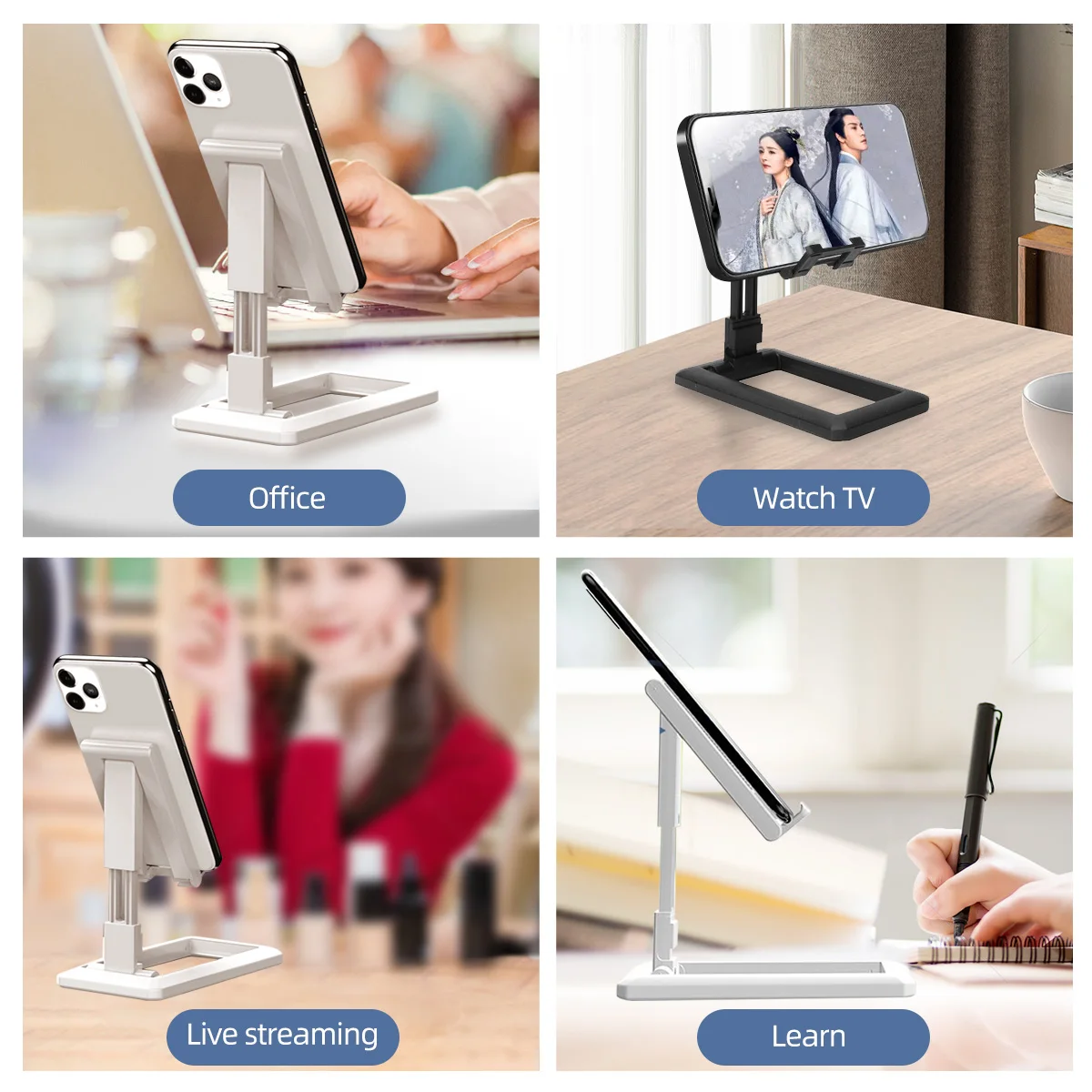 desk stand mobile phone tablet holder smartphone stand holder foldable extend universal mobile phone holder seat car holder free global shipping