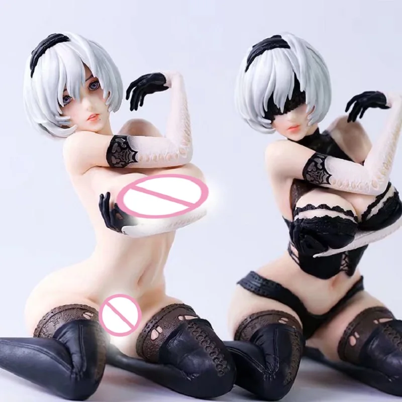 Аниме Фигурка сексуальной девочки ниус: Automata Yorha № 2 Тип B 2B ПВХ экшн-фигурка
