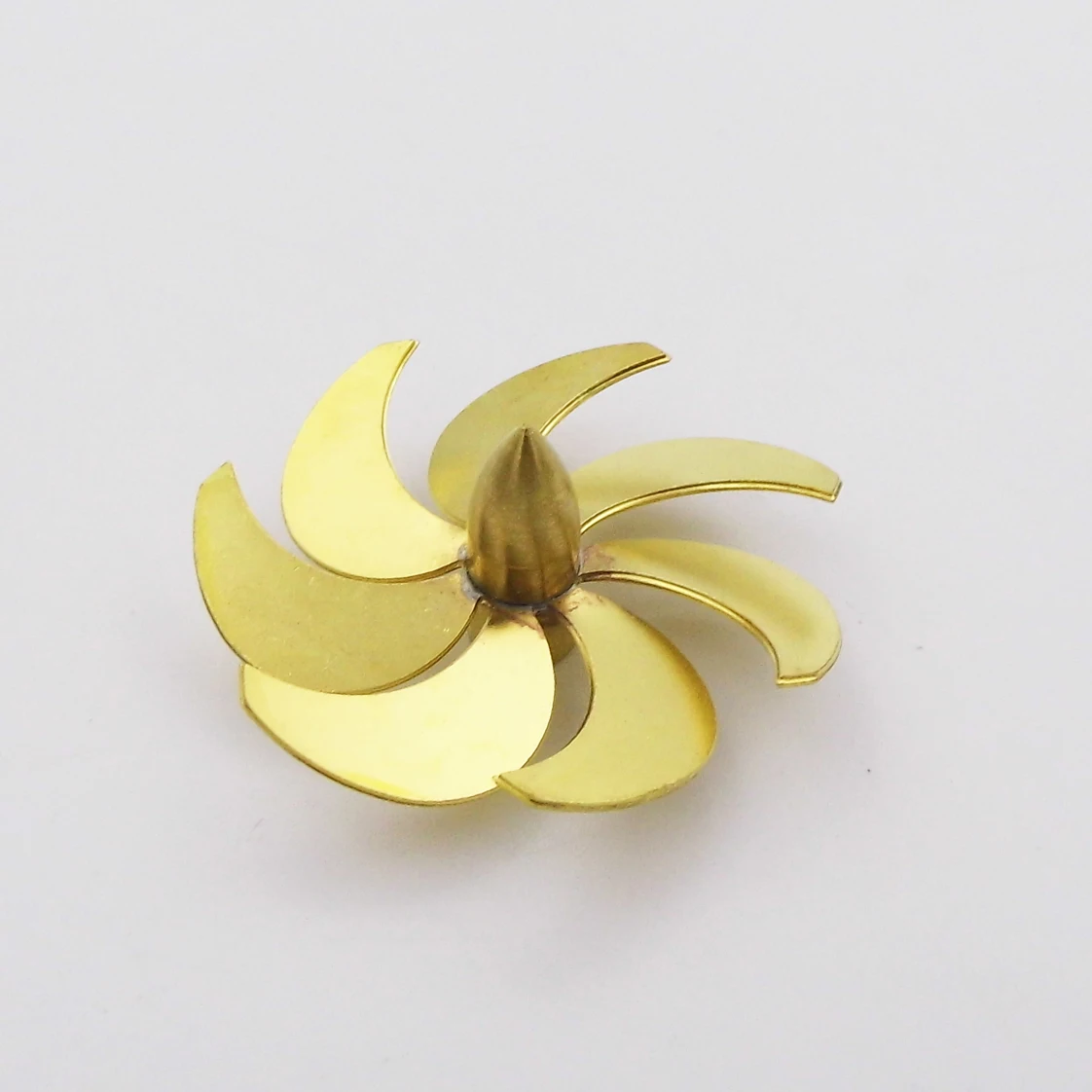 Медный пропеллер с 7 лопастями 42 мм M4 левая и правая рука CW CCW опора для