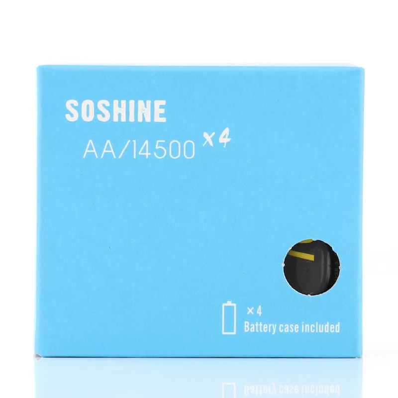 4 шт. аккумуляторные батареи Soshine 3 2 в 700 мАч AA 14500 | Электроника