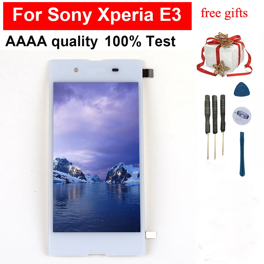 Для sony Xperia E3 D2202 D2203 D2206 D224 сенсорный экран дигитайзер сенсорная стеклянная панель