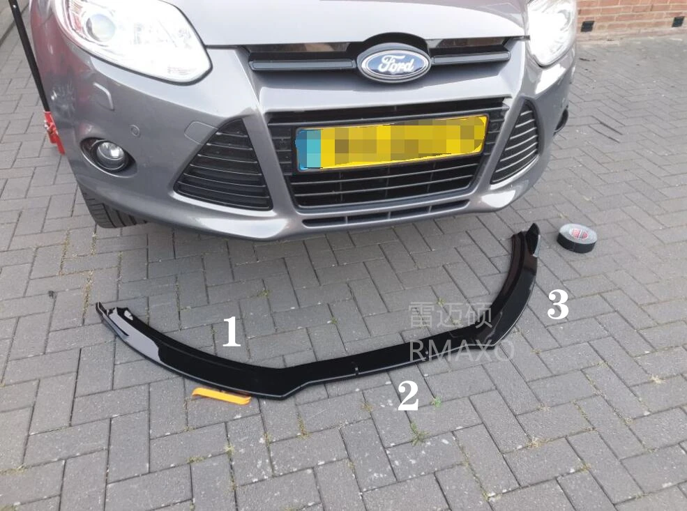 Для FORD Focus тела комплект спойлер 2012-2014 для 3 шт. ABS задняя губа задний переднего