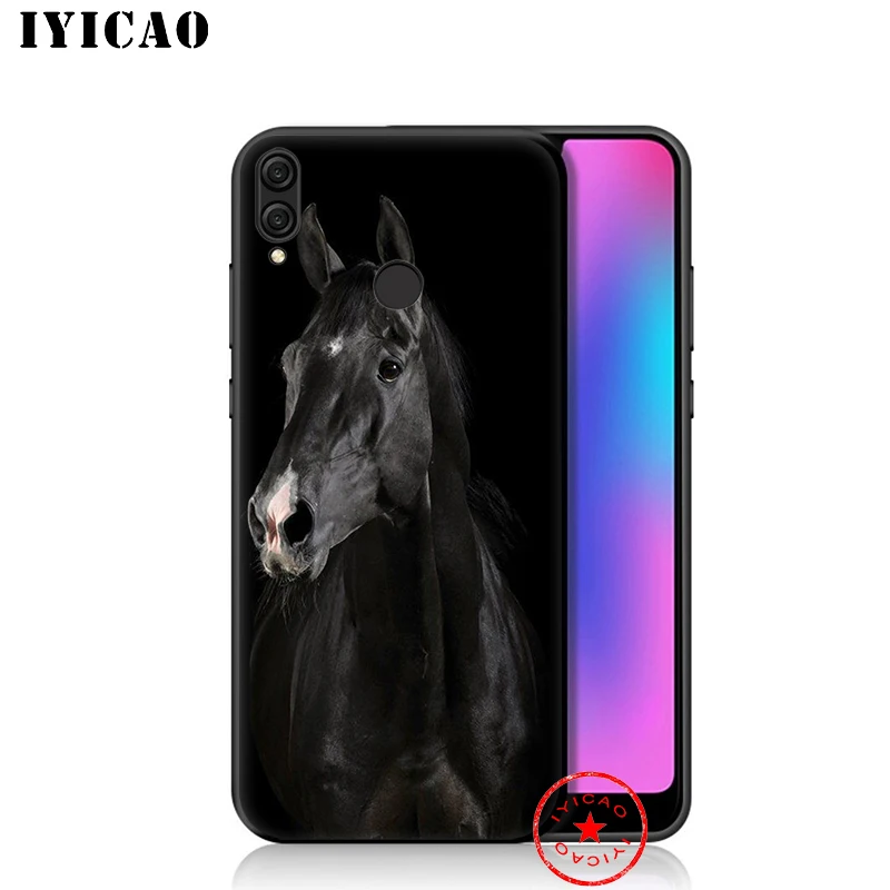 IYICAO Конь Арт мягкий чехол для huawei Honor 20 10 9X9 8C 8X8 7X 7C 7A 6A Nova 5i 4 3i 2 2i Lite рro вид