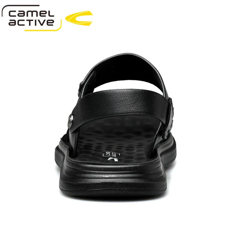 Мужские сандалии Camel Active из натуральной кожи летняя обувь Пляжная повседневная
