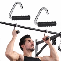 heavy duty cable machine pull up handles accessories hook handle for home gym pull up bars barbells weight lifting training