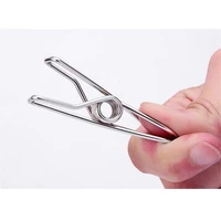 stainless steel clothes peg towel socks clip pants clothes underwear clips small metal clips for hanger