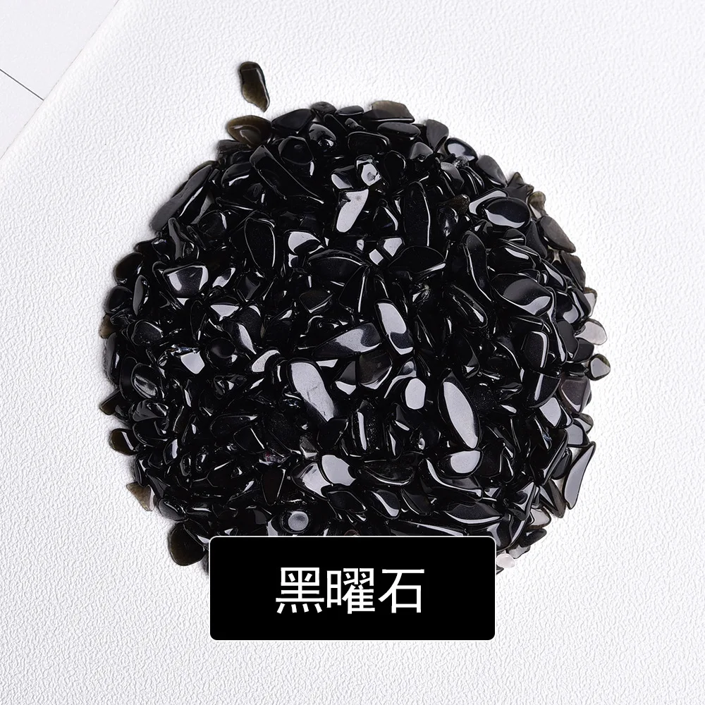 1 упаковка/20 г 3-5 мм чипсы из натурального кристалла кварца необработанные