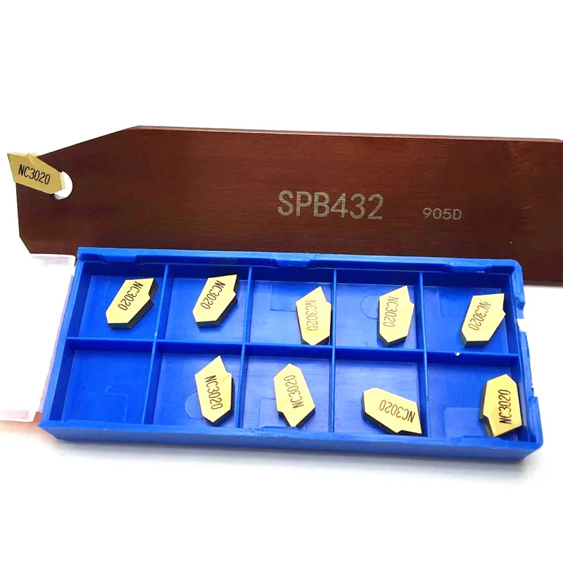 Лезвие канавки SPB26 1 шт. лезвие для SP300 SP400 PC9030/NC3020/3030|Токарный инструмент| |