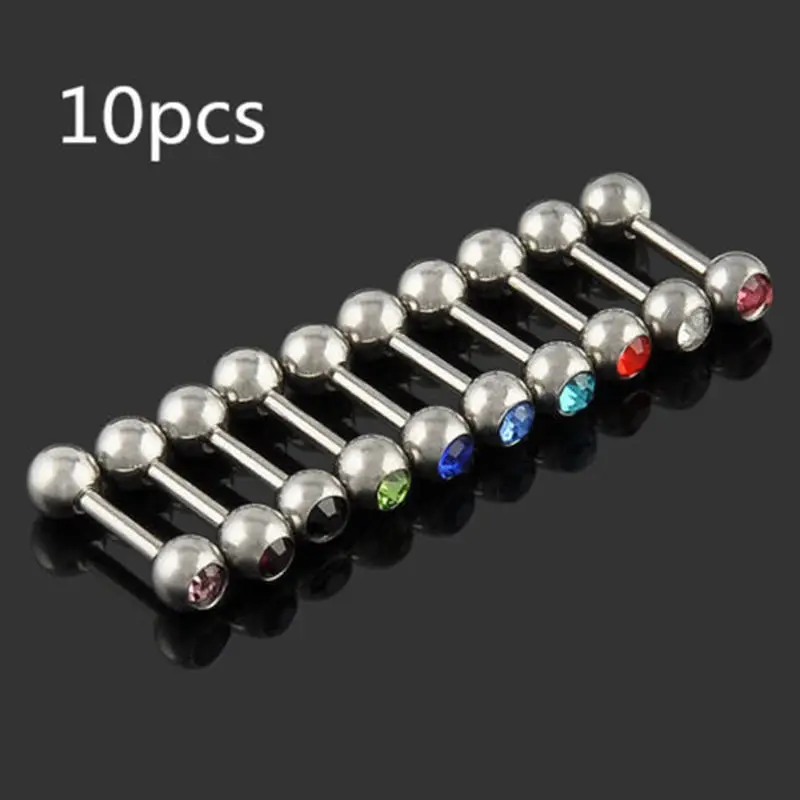 

Пирсинг для штанги, из нержавеющей стали, 10 шт./партия