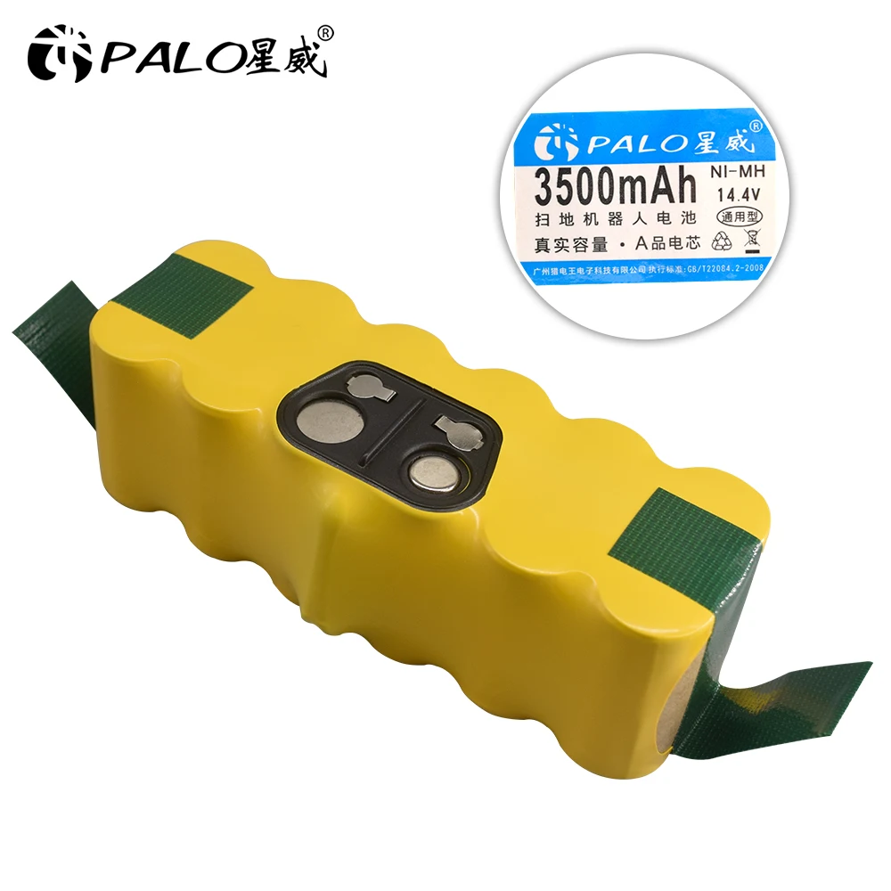 Аккумулятор PALO 3500 мАч 14 4 В для пылесоса Irobot Roomba серии 500 600 700 800 900 620 650 770 780