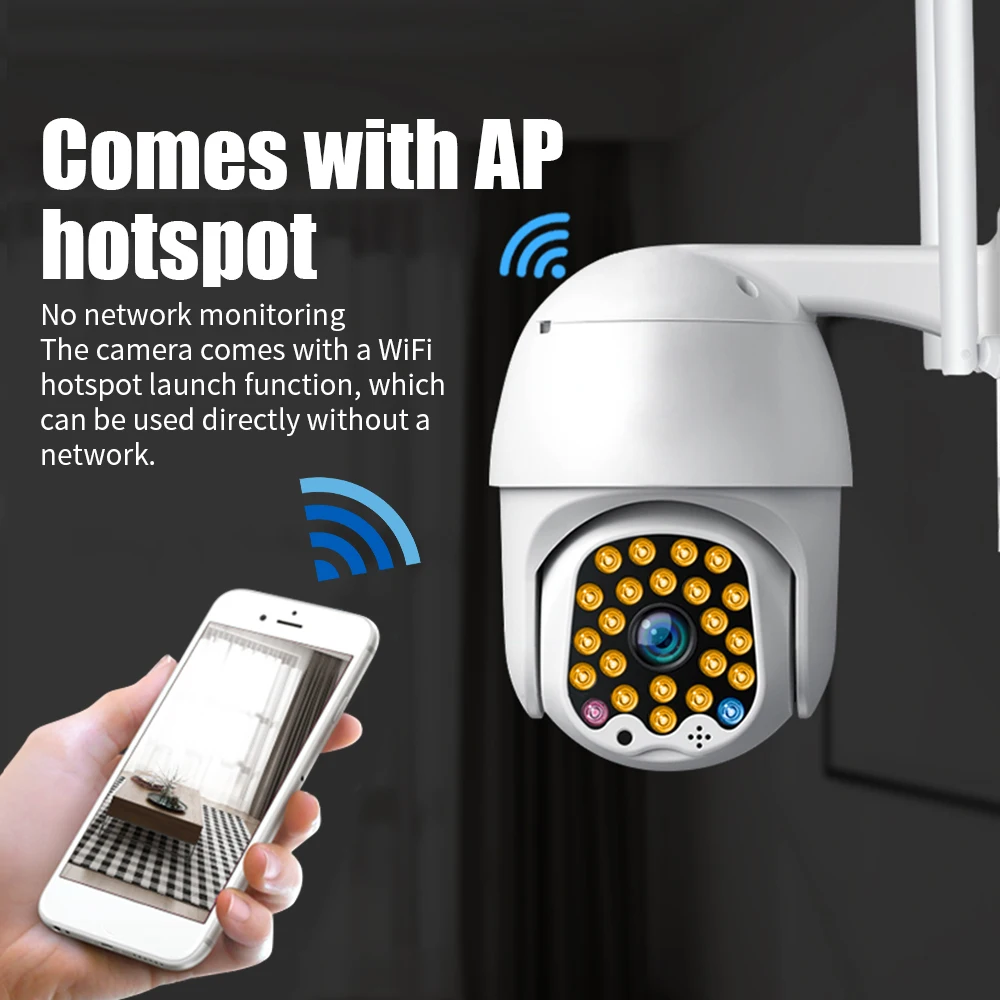 Wi Fi наблюдение езопасности Камера видеокамера голос Recordera домашней безопасности