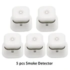 Высокочувствительный датчик дыма, система пожарной защиты, питание от батареи, генератор дыма, детектор курения из АБС-пластика CE RoHs