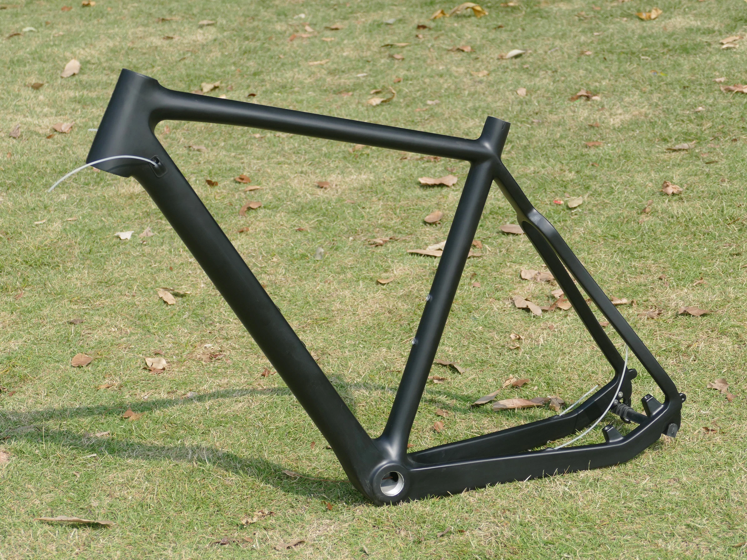 #F603 Toray Carbon Full Fiber Matt Cyclocross Bike Bicycle Cycling BB30 / BSA Frame 53cm 55cm - Only | Спорт и развлечения