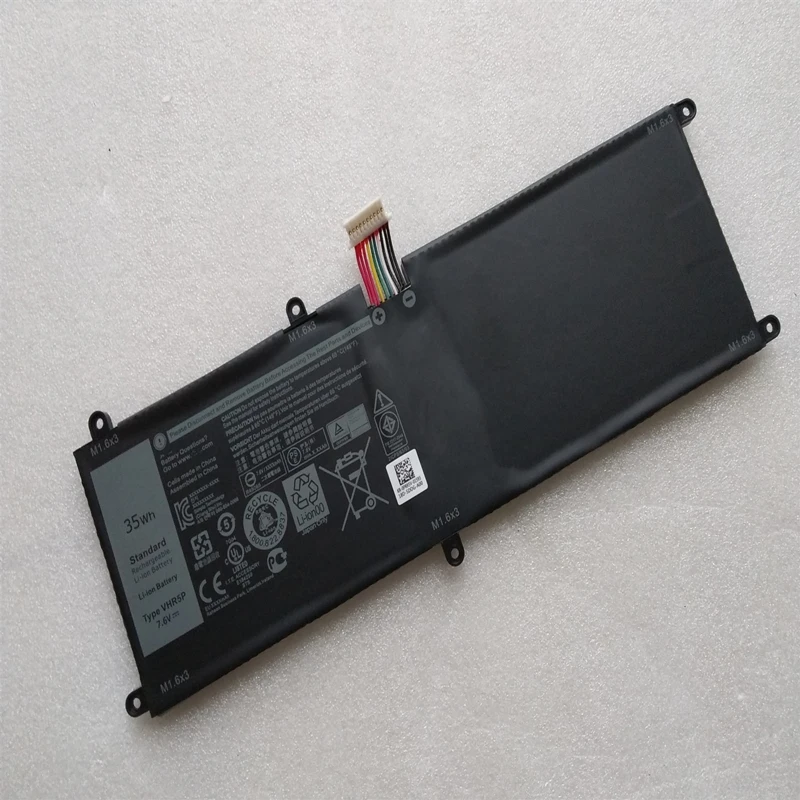 

New VHR5P battery for Dell Latitude 11 5175 5179 Tablet XRHWG 0XRHWG RHF3V Genuine Laptop Battery 7.6V 35Wh