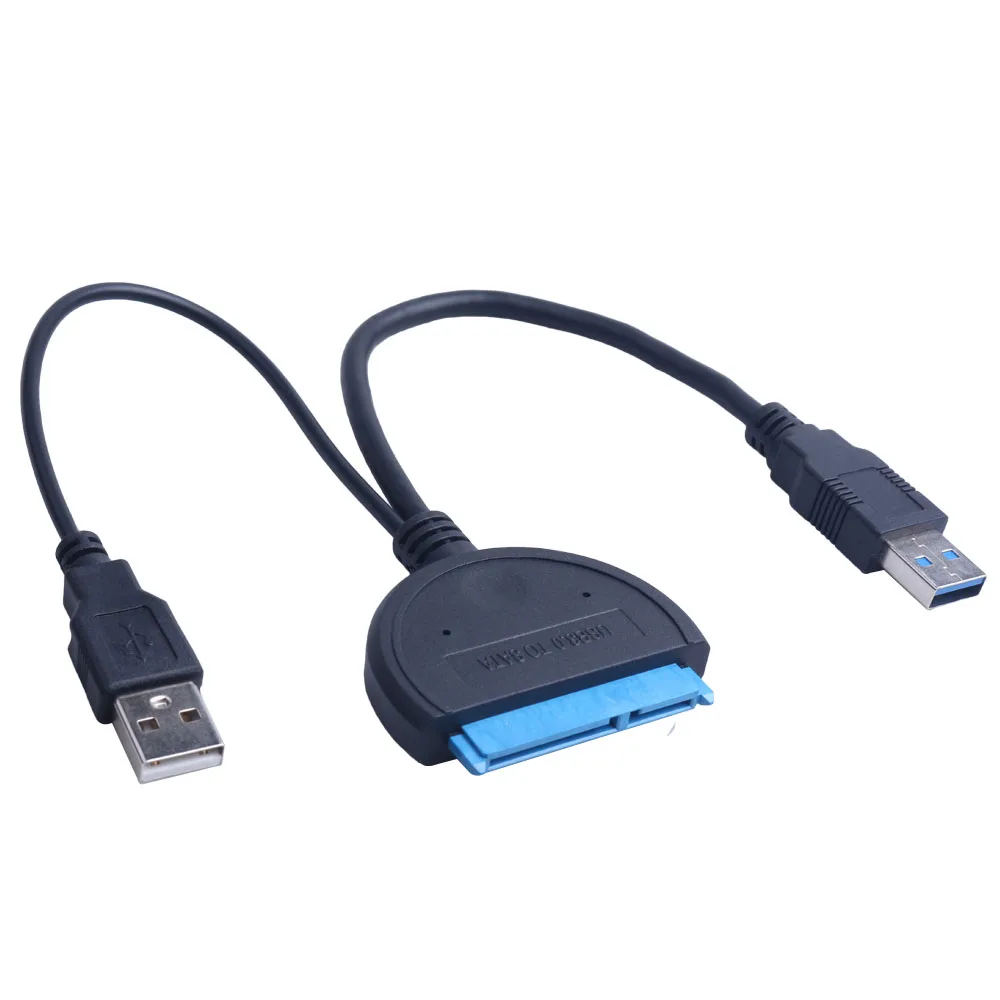 USB 3 0 2 SATA Кабельный соединитель Sata к адаптер 6 Гбит/с Внешний 5 дюйма SSD HDD жесткий
