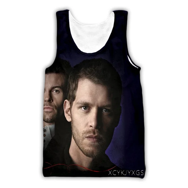 

Повседневная одежда с 3D принтом Elijah Mikaelson, новая модная мужская и женская майка, размер S-7XL, сетчатый топ