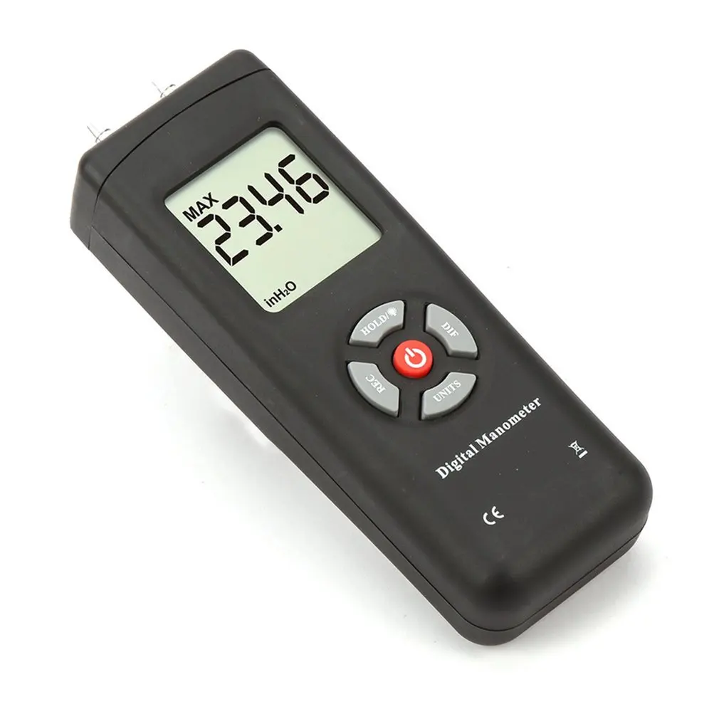 

TL-100 Digital Manometer Air Pressure Meter Portable Pressure Gauges Handheld U-type Differential Pressure Meter