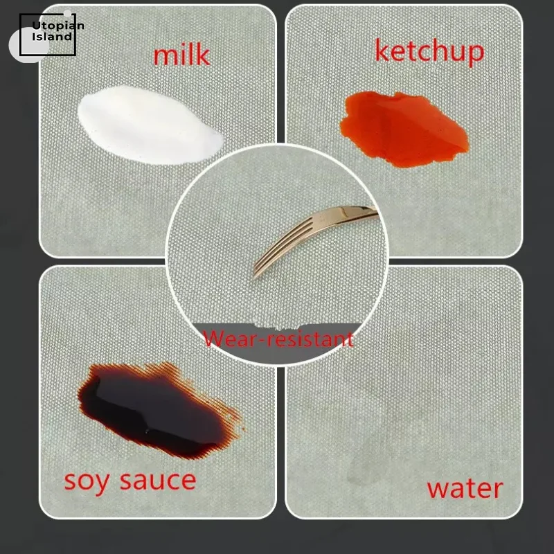 Однотонная скатерть серая для стола из ПВХ водонепроницаемая | Дом и сад