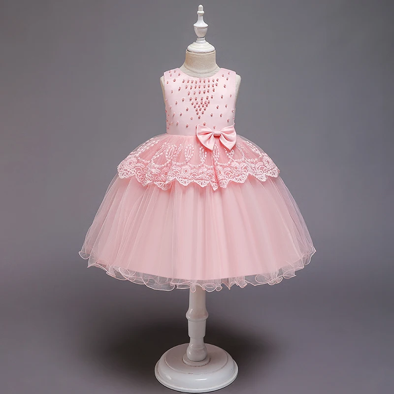 Платье для девочек одежда церемонии открытия элегантная вечеринки с пачкой