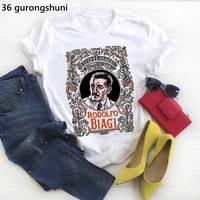 rodolfo biagi tango music composer print t shirt women clothes 2022 muisc lover summer fashion tshirt femme hip hop t shirt