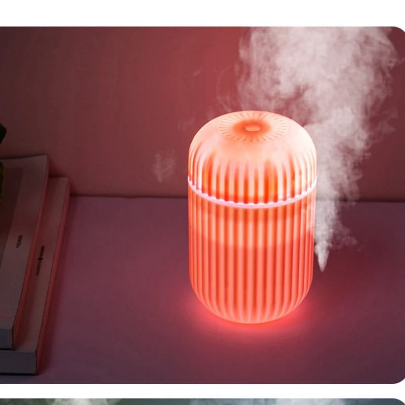

Mini Portable Air Humidifier Cool Mist Humidifiers,USB Desktop Quiet Diffusers Night Light for Baby Bedroom Office