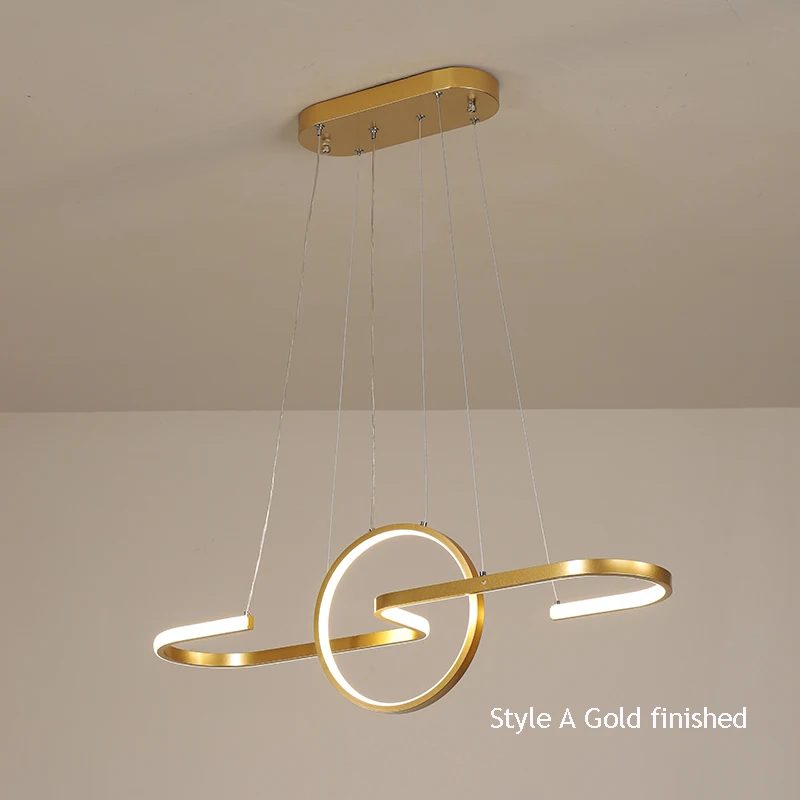 Современный светодиодный подвесной светильник s для кухни и столовой 85 265 в перем.