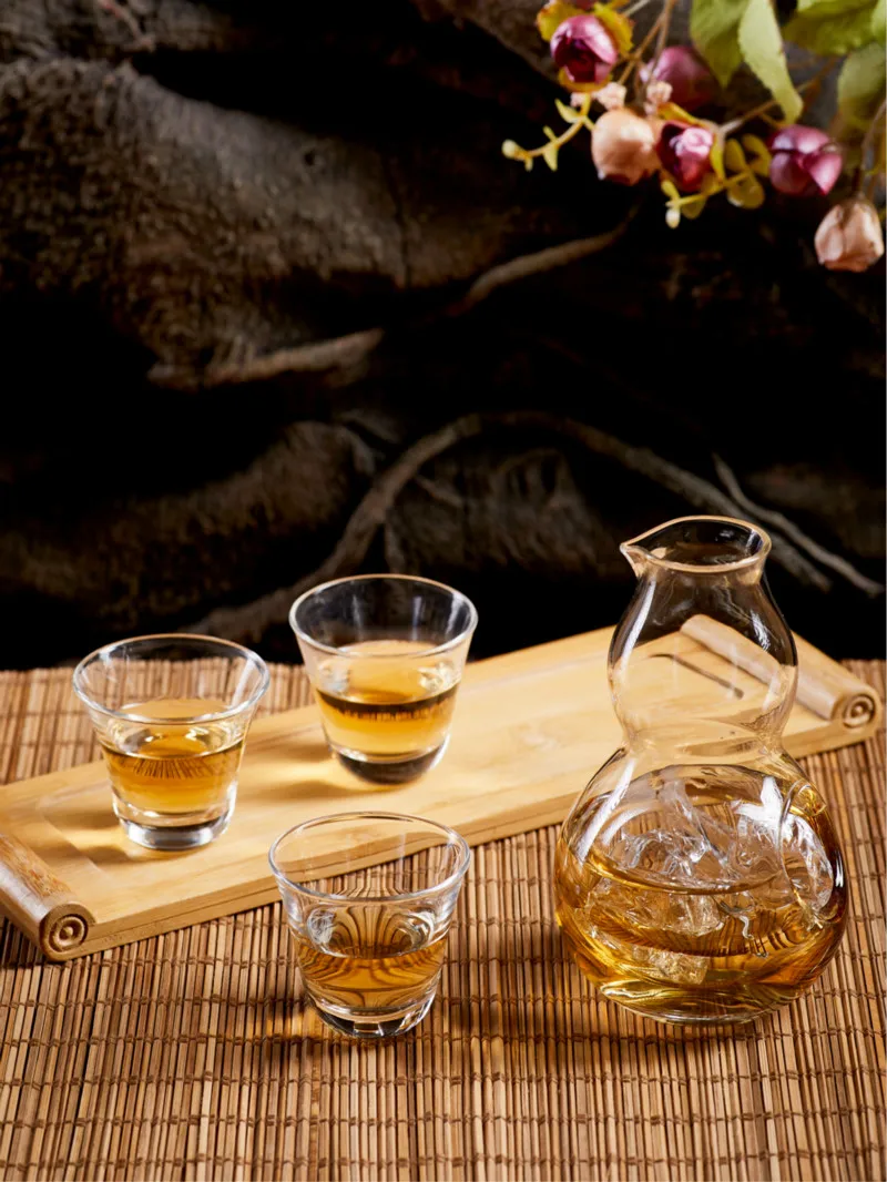 Набор сакэ из жапани 1 горшок 6 чашек кувшин для льда бутылка вина тыква Диспенсер