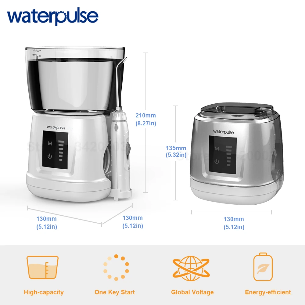 Водный пульс очиститель зубов ирригатор для полости рта 1000 мл с