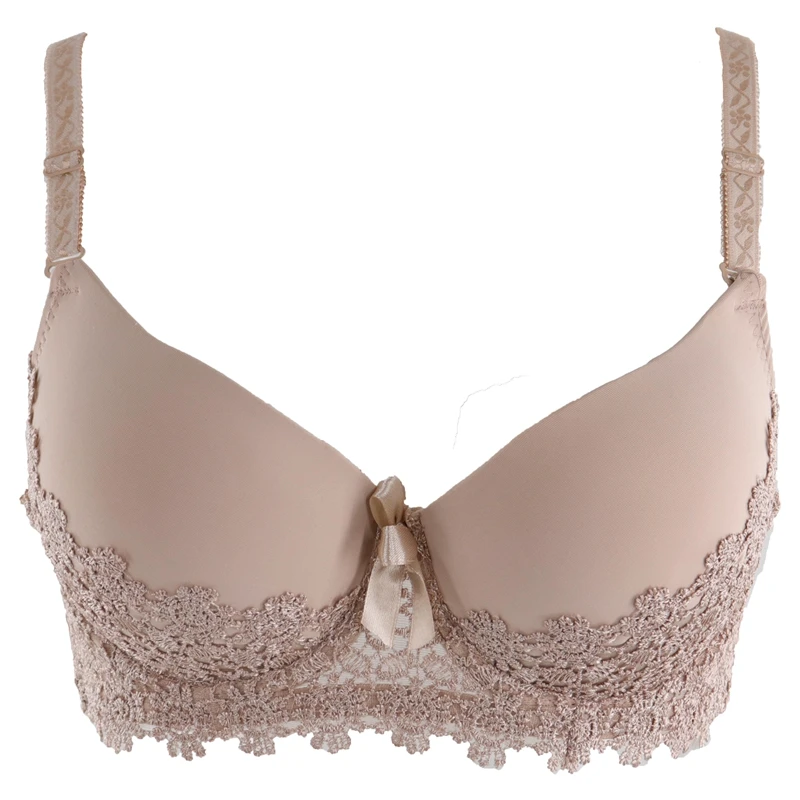 Beauwear Big Size Lace Bralette Padded Push Up Bra Lingerie Plus Size Sexy Brassiere Underwear Padded B C Bh Plus Bras for Women