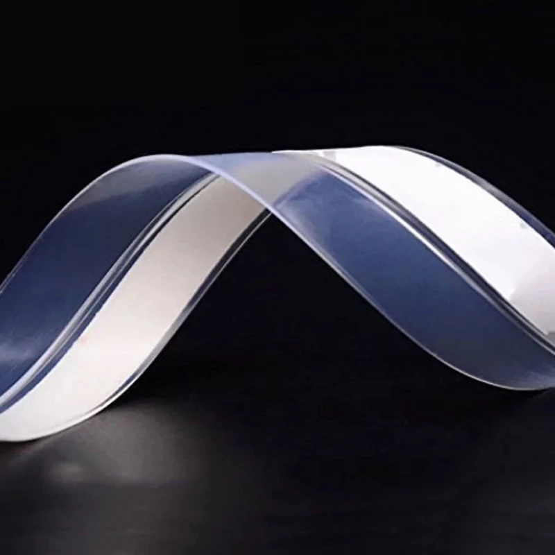 

Transparent Windproof Silicone Sealing Strip Bar Door Sealing Strip Durable Multifunctional THIN889