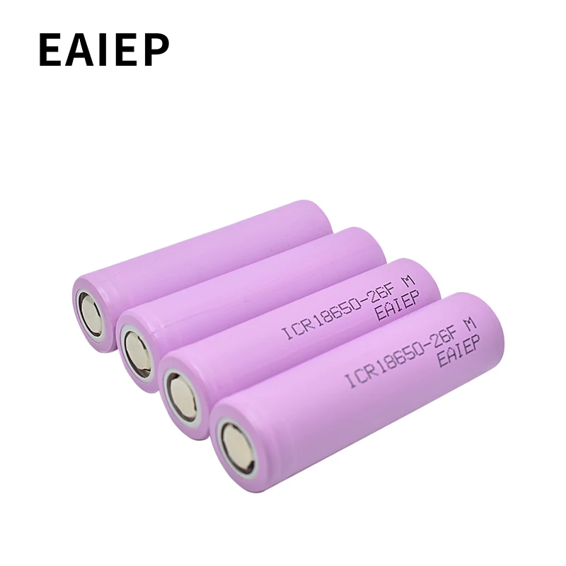 EAEIP 18650, литий-ионная аккумуляторная батарея, 3,7 в, 2600 мА/ч, батареи, батарея ICR18650 для фонариков, игрушек, игр, ktv