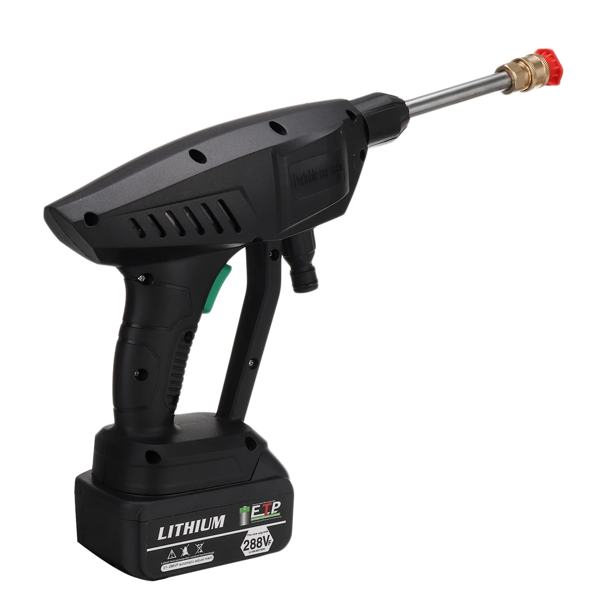 Дешево Беспроводной моечный аппарат высокого давления, 24 В, 600 Вт