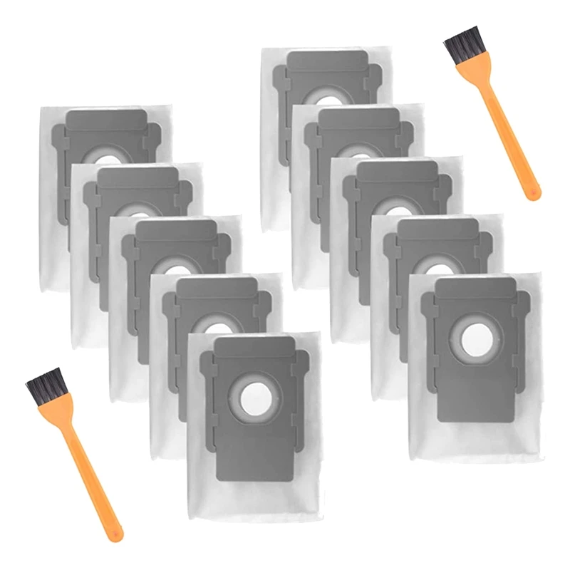 

10 Packs Vacuum Bags for IRobot Roomba I7 I7+/Plus S9+ (9550) I & S Series Clean Base Automatic Dirt Disposal Bags