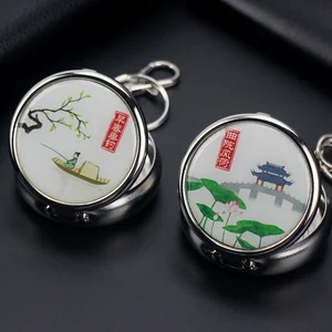 Портативная пепельница маленькая туристическая металлическая пепельница для улицы карманная пепельница портативная Пепельница карманная пепельница