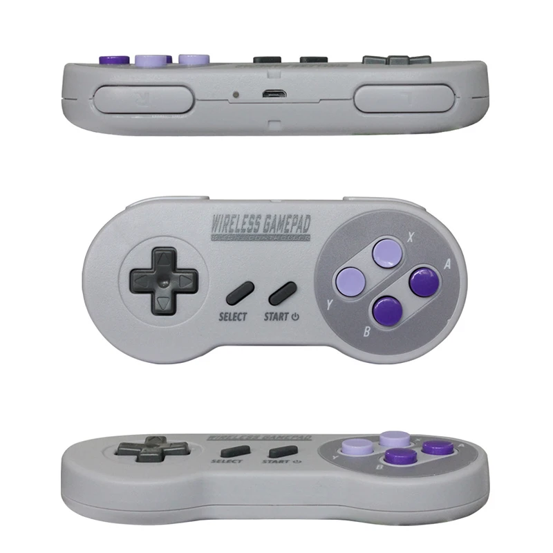 Беспроводные джойстики 2 4 ГГц Джойстик контроллер для SNES Super Nintendo Classic MINI консоль