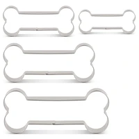 liliao dog bone cookie cutter stainless steel biscuit sandwich bread mold baking tools kitchen accessories