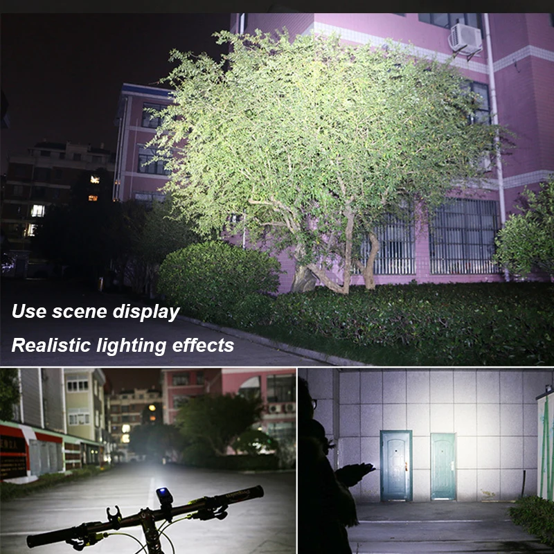 Новый велосипедный светильник с защитой от дождя и USB-зарядкой ультралегкий