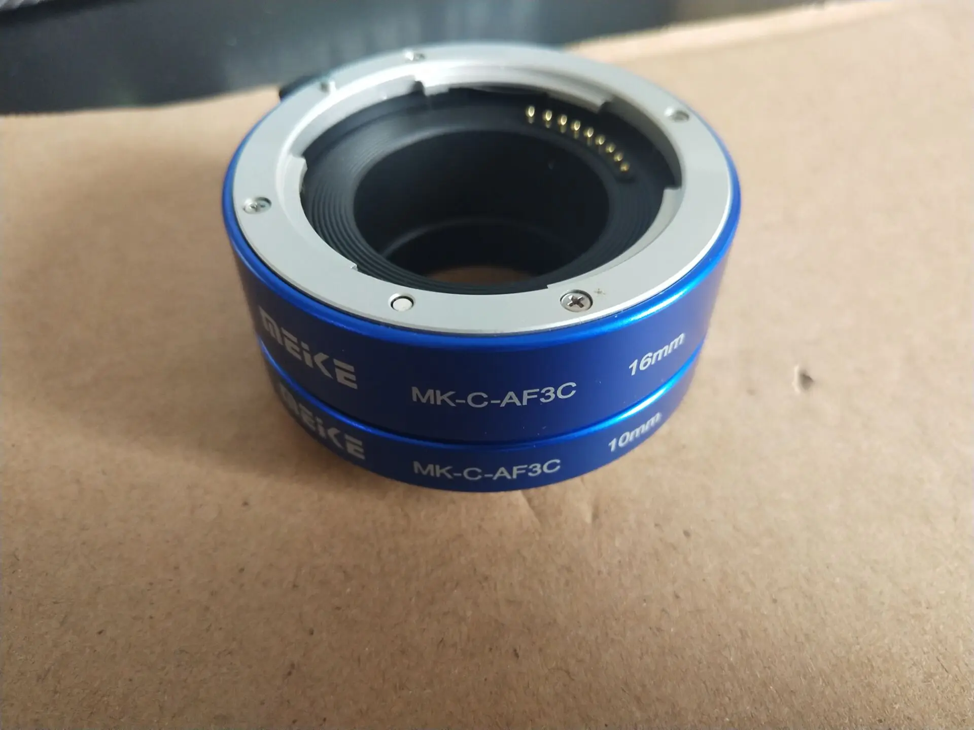 Металлическая удлинительная макротрубка Meike с автофокусом 10 мм 16 для Canon EOS M Mount M2