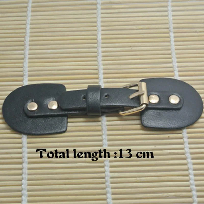 2 пары рычажных кнопок из ПУ кожи для пальто куртки аксессуары одежды пряжки