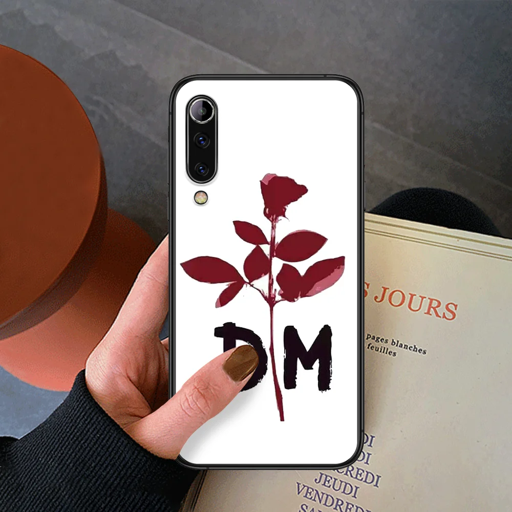

Depeches Band Mode Phone Case For Xiaomi Mi Note 10 A3 9 MAX 3 A2 8 9 Lite Pro Ultra Black Funda Fashion Coque Trend Shell Tpu
