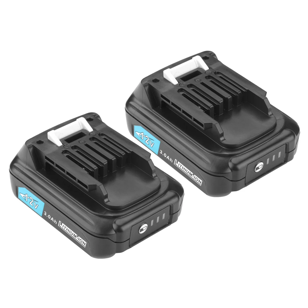 2 шт. литий-ионные аккумуляторные батареи для электроинструментов Makita BL1016 BL1015 BL1041