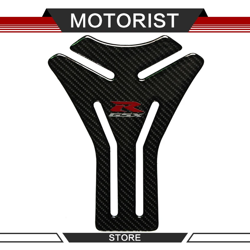 

3D Carbon Fiber Motorcycle Sticker Gas Fuel Oil Tank Pad Protector Decal For SUZUKI GSXR125 250 400