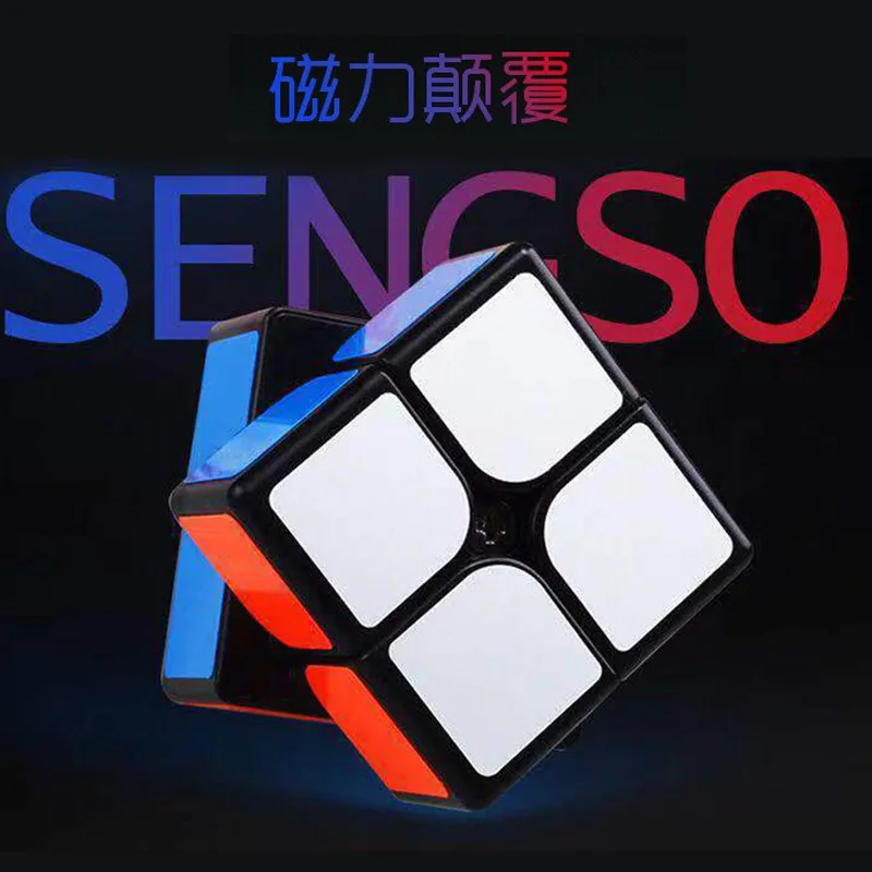 

Sengso Mr.M Magnetic 2x2 Cubing Speed Magic 2x2x2 Magnet Positioning Mrm 2 Cubo Magico 2*2 Magnets Cube Game Puzzle Toys