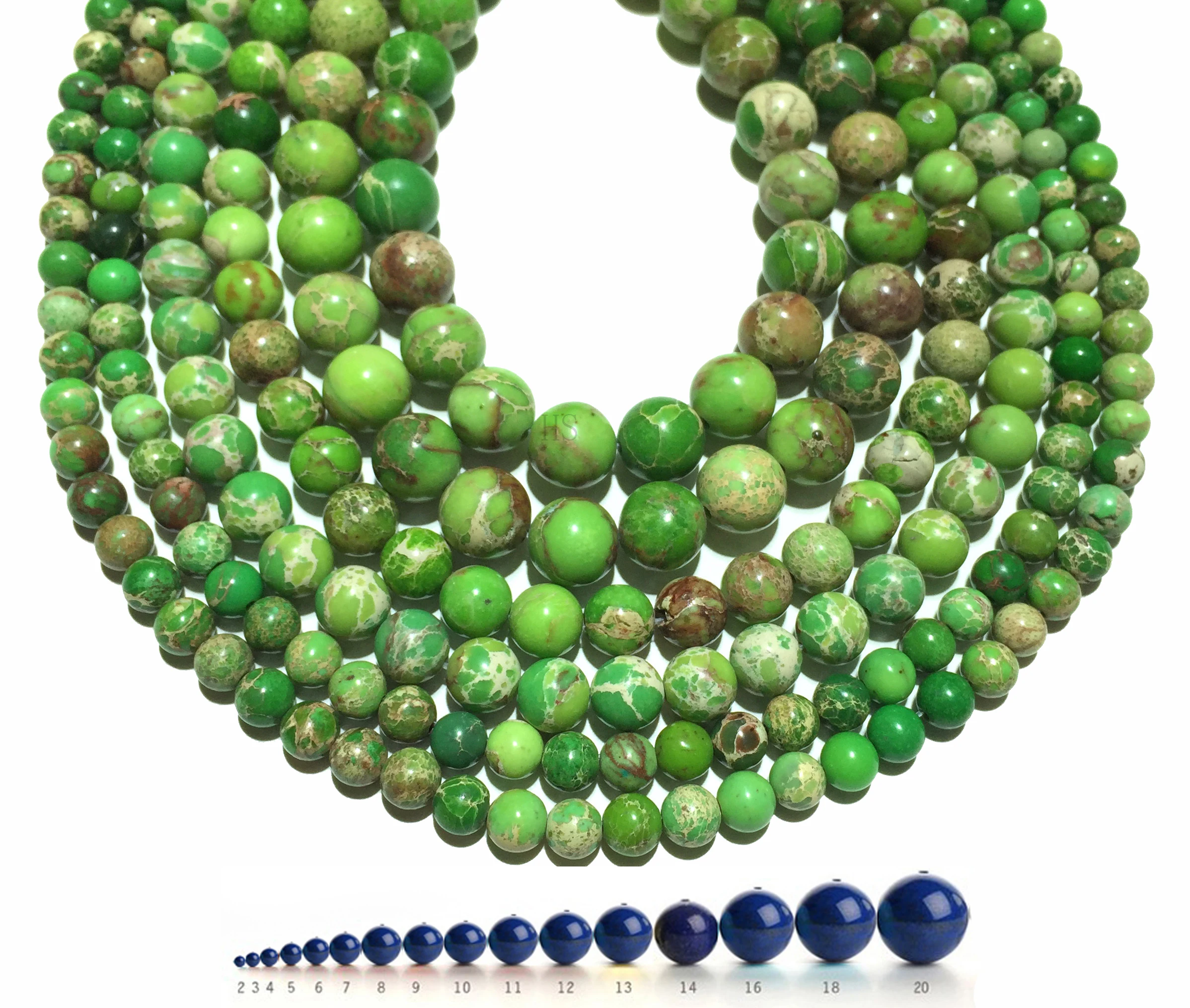 Натуральные зеленые бриллианты гладкие круглые бусины россыпью камень размером