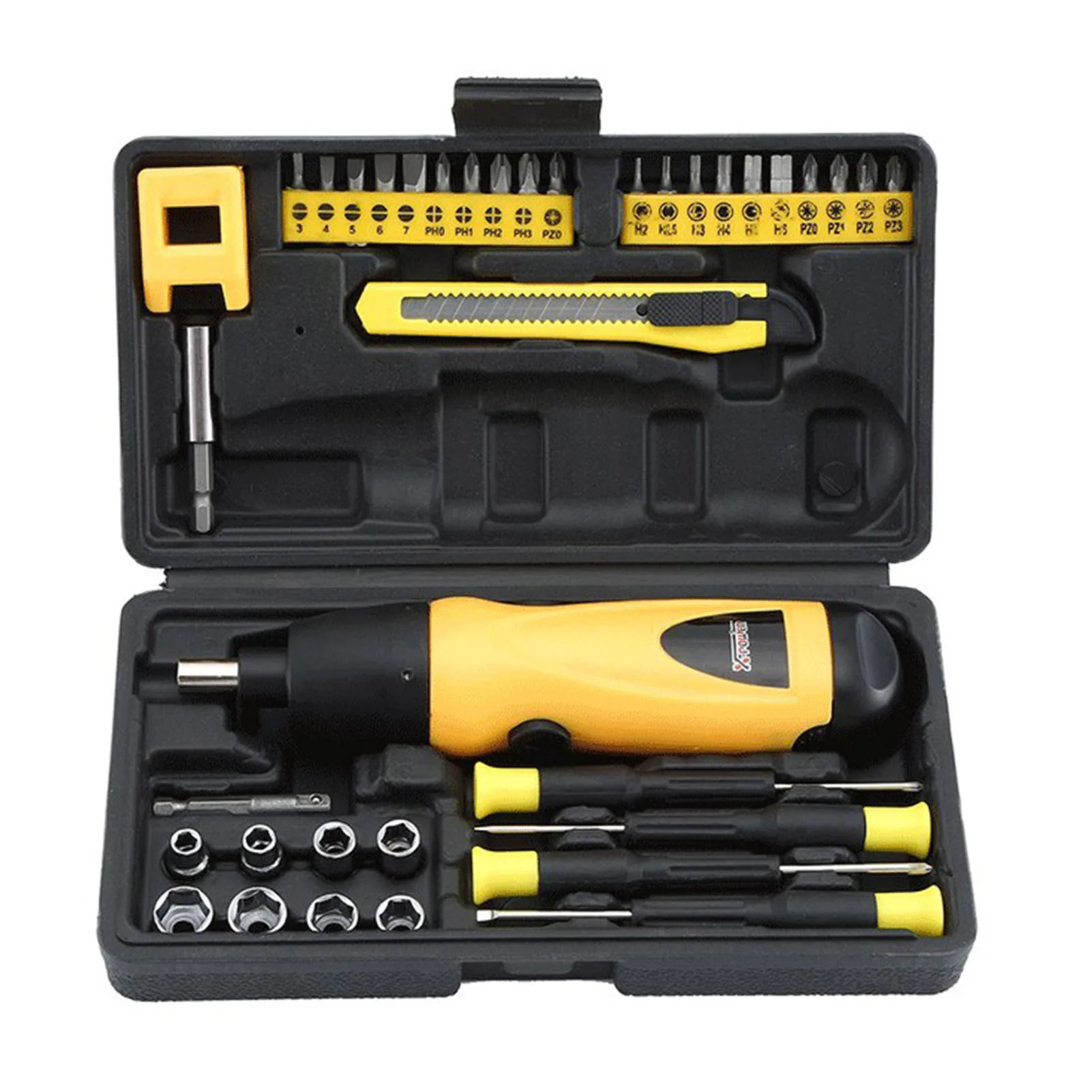 Электрическая отвертка набор Torx Phillips шестигранные биты мульти функциональный